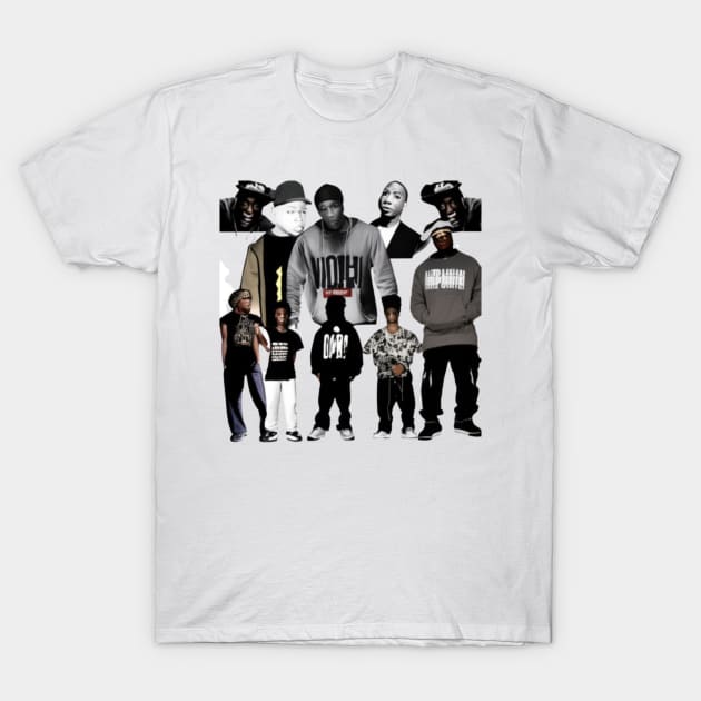 hip hop legends T-Shirt by Mcvipa⭐⭐⭐⭐⭐